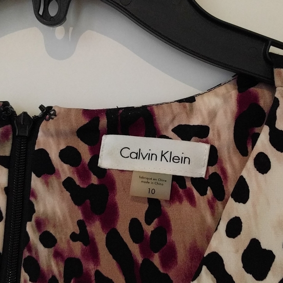 👠👠 Animal patternl dress by Calvin Klein - Picture 5 of 8